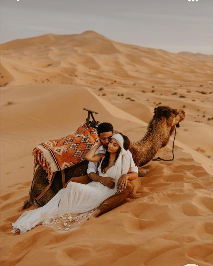 Sahara Dunes Luxury Camp เมอร์ซูกา ภายนอก รูปภาพ
